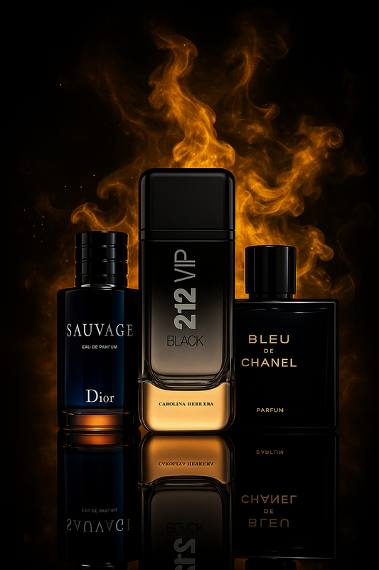 COMBO PREMIUM MEN SAUVAGE + BLEU + 212 VIP + OBSEQUIO